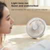Portable Tripod Stand Fan USB Rechargeable Camping Hanging Fan with
