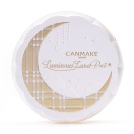 Canmake Luminous Lunapact G01 Light Beige 0.3 oz (9 g) Cream Pact Juicy Glow Cream 2 in 1 Pact 1