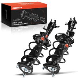 A-Premium Front Pair (2) Complete Strut and Coil Spring Assembly Compatible with Toyota Yaris 2019-2020, Yaris iA 2017-2018 & Scion iA 2016, Driver and Passenger Side