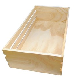 Artesanías Ramírez - Huacal de madera (37x20.5x9.5)