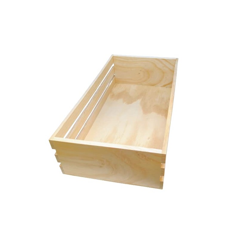 Artesanías Ramírez - Huacal de madera (37x20.5x9.5)