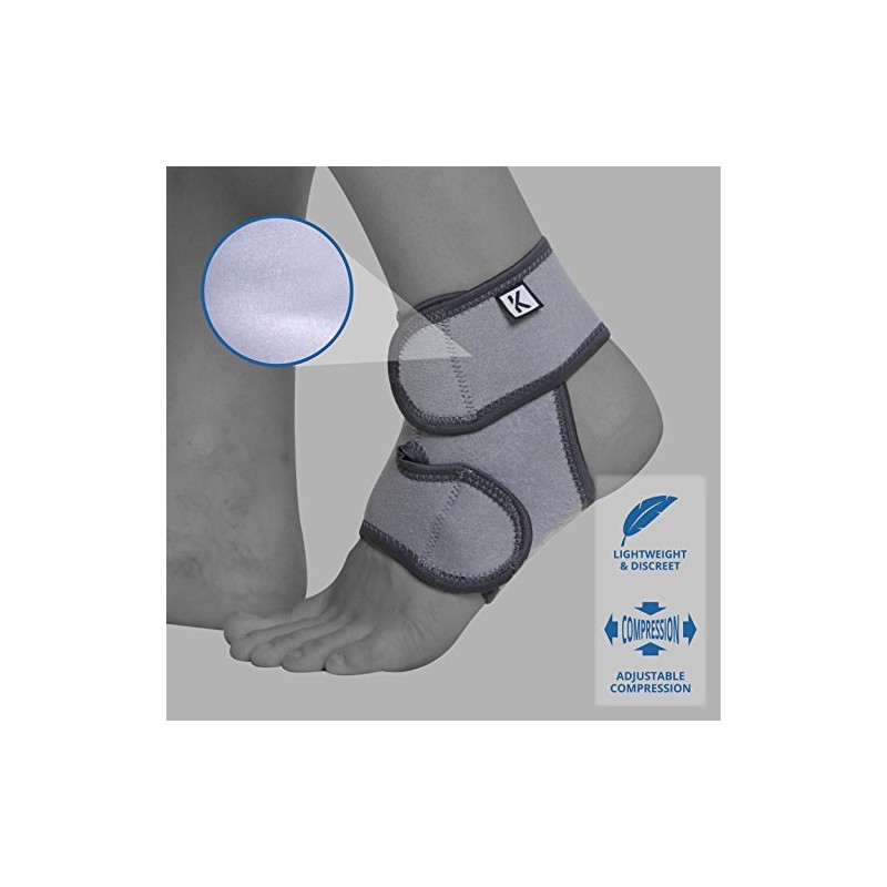 "KEDLEY Ankle Support Brace | Premium Medical Grade Neoprene Compression