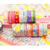 YUBX Gold Washi Tape Set 27 Rolls Masking Tape Foil