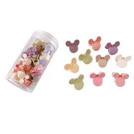 Feilguee 50 PCS Mini Claw Clips Small Hair Clips,Barrettes Toddler Hair Accessories Colorful Cute Hair Accessories for Girls Women