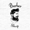 Barbers Shop Gentlemen Salon Vinyl Schild Friseure Hair Window Lettering