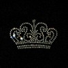 Juego de 4 tiaras brillantes con diamantes de imitación para