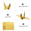 Gadpiparty 100 Sheets Gold Pearl Origami Paper for DIY Crafts