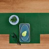 Solino Home Linen Pine Green Table Runner 90 Inches Long