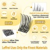 Leefrei Eyelash Cluster 10-18mm Wispy Eyelash Clusters D Curl DIY