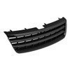 Glossy Black Horizontal Front Hood Bumper Grill Grille Guard ABS