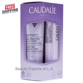 Crema reparadora de manos y uñas DUO Caudalie vinoterapeuta 30 ml + cuidado de labios 4,5 g