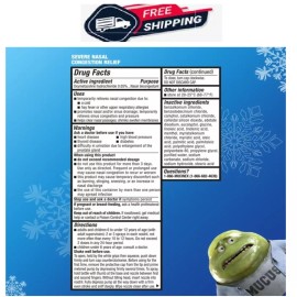 Mucinex Sinus Max Nasal Spray, Nasal Congestion Relief, Cooling 0.75 oz 2 Pack