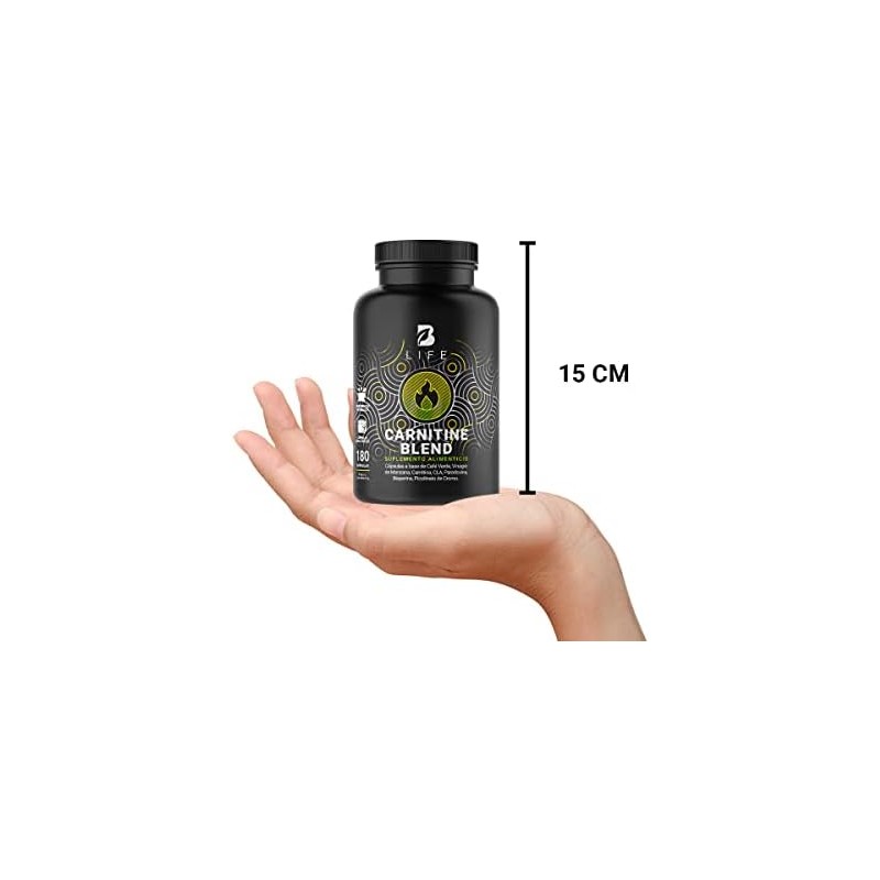 B Life Carnitina con Café Verde de 180 cápsulas
