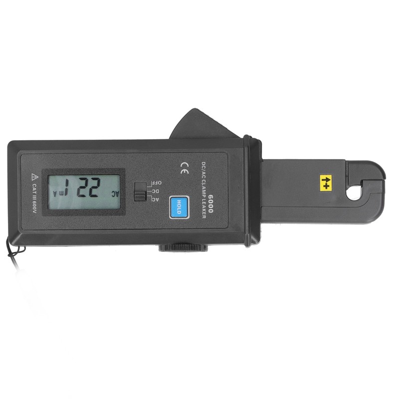 ETCR6000 AC/DC Clamp Leaker Leakage Current Tester 0mA‑60.0A 99 Units
