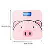 SHOWERORO 1PC Cartoon Body Weight Scale Multi Function Electronic Scale