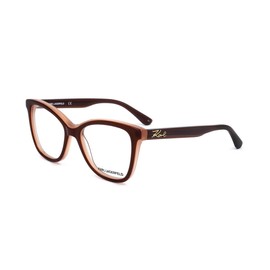 Karl Lagerfeld KL972, Acetate Sunglasses Brown/Opaline Beige Unisex Adult, Multicolor, Standard