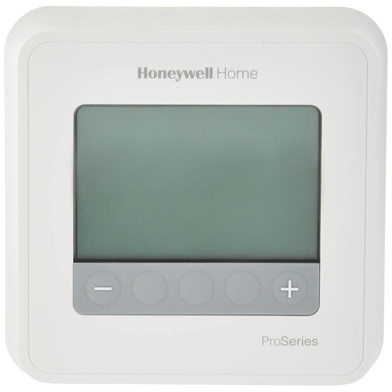 HONEYWELL TH4110U2005/U HONEYWELL-TH4110U2005/U-T4 Pro Thermostat, Programmable or Non-Programmable, 1H/1C, White
