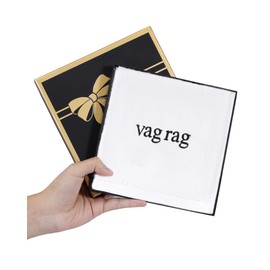 Embroidered Funny Rag Men Adult White Elephant Gifts Ideas Useful Funny Best Unique Good Hilarious Naughty Dirty Santa Christmas Weird Cool Unusual Gag Practical Cute Stuff Under 10 15 20 25 Dollar