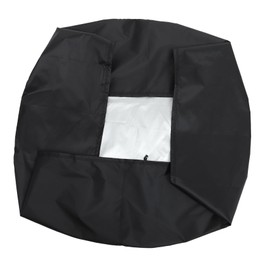 Gatuida Round Bathtub Pool Cover Foldable Dog Pool Protector Multi Function Solar Pool Cover Durable Outdoor Swimming Pool Accessory