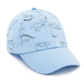 POMIJIAN Toddler Baseball Hat Kids Sun Protection Baby Baseball Cap Outdoor Cotton Boy Ball Caps Girls Sun Hats (CA/US, Age, 1 Year, 2 Years, Blue)