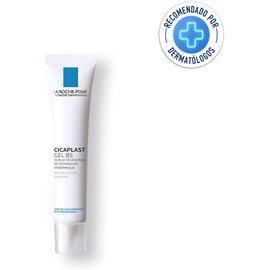 La Roche-Posay Cicaplast Gel B5 Tratamiento Reparador para Cicatrices con Complejo Mineral de Cobre, Zinc y Manganeso, Textura Transparente de Silicona, 40 ml
