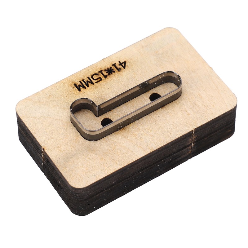 Leather Punching Cutting Die Number 1 Shape High Hardness Alloy