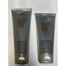 Schwarzkopf Blonde Me Keratin Restore Duo Shampoo and Conditioner 6.76 oz