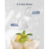 Silonn Ice Maker Countertop, Stainless Steel Portable Ice Machine with