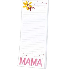 Fridge Pad Super Mama Fridge Pad Magnetic Notepad Magnet Mami