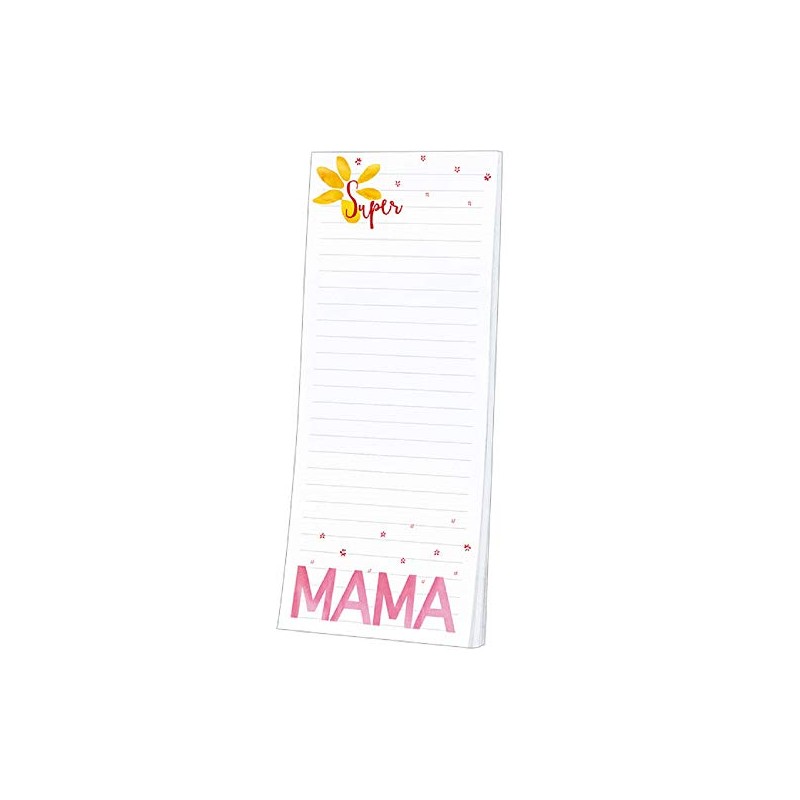 Fridge Pad Super Mama Fridge Pad Magnetic Notepad Magnet Mami