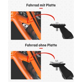 HENMI Bicycle Stand 24-29 Inch Height Adjustable Side Stand for E-Bike, Montain, Trekking Bike, City Bike, Max. Load 35 kg