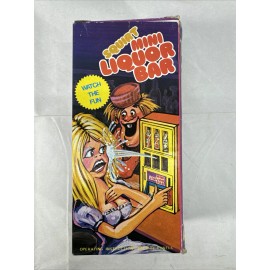 Vintage Squirt Novelty Toy Squirting Mini Liquor Bar Old Stock stocking stuffer
