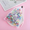 Oruola 6pcs Mesh Bag,Small Drawstring Bag,Mesh Storage Bags with Cord