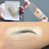 Eyebrow Stencil Kit, 20PCS Disposable Eyebrow Tattoo Practice Skin for