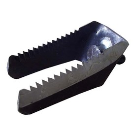 Iseki Combine Wara Cutting Blade with 8T Bolt, I Type Bolt, Black, Purified HZ
