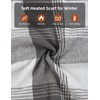 Zorvix Heated Scarf for Women, Rechargeable Intelligent Electric Heating Scarf