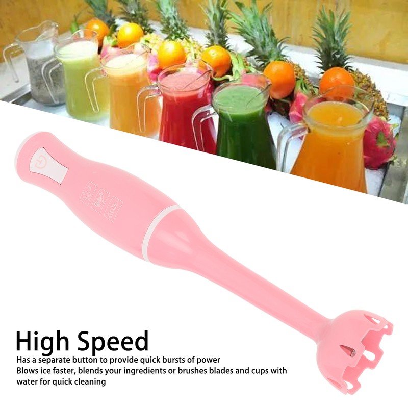 Electric Blender 200W Stainless Steel Blades Corded Handheld Blender Stick