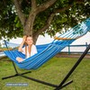 SUNCREAT SUNCREAT Hammocks Double Hammock with Curved Spreader Bar, Outdoor