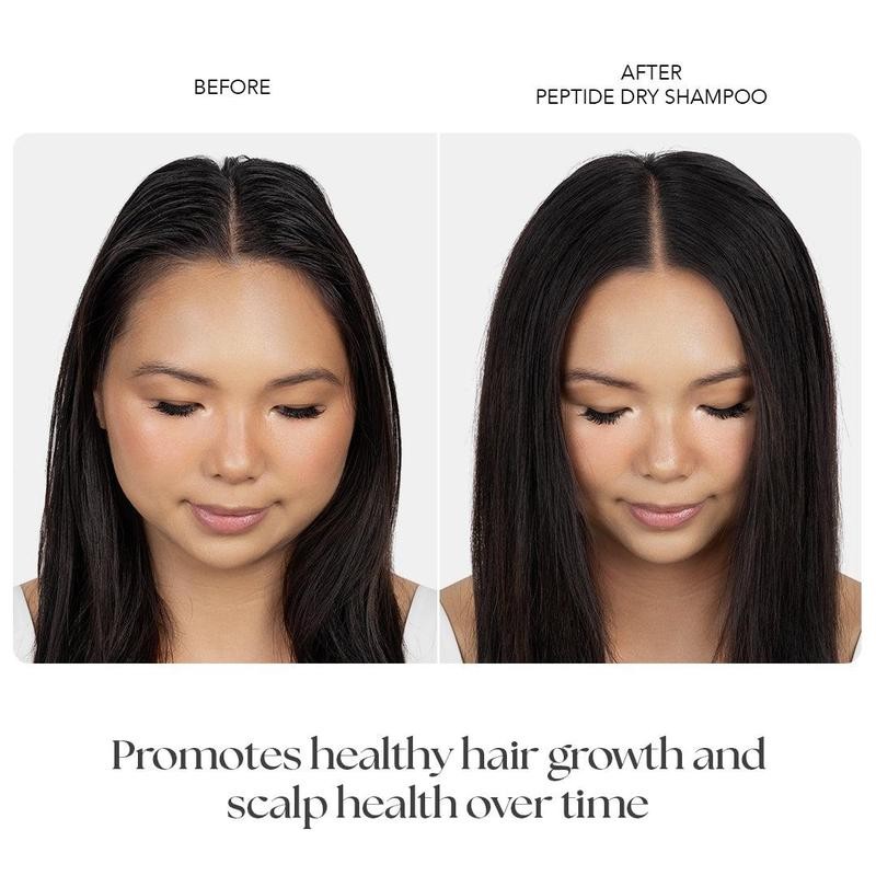 HAIRtamin Peptide Dry Shampoo - Lightweight Hair Care Solution for
