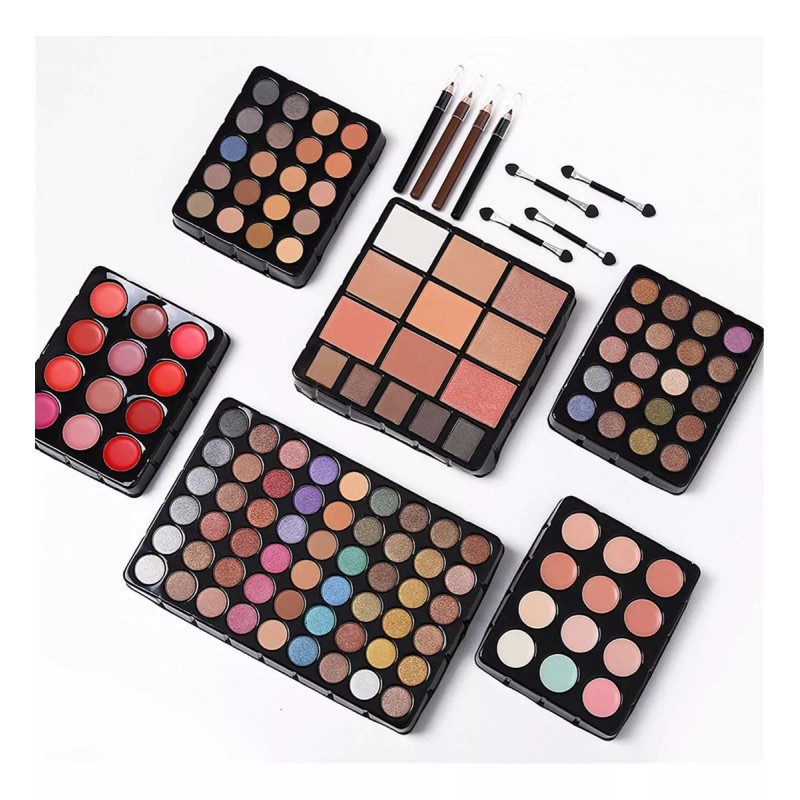 Miss Rose 190 - Kit De Maquillaje Para Maquillaje, Paleta