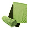 Eyedia Cooling Towel, Green 2-Piece Set, Cool Towel, Sports Towel,