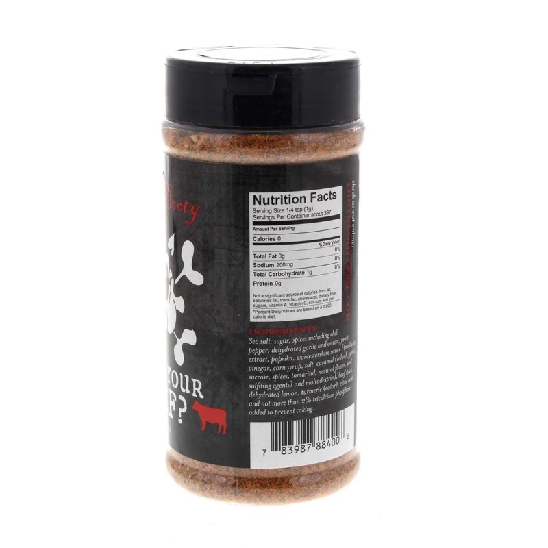 Loot N' Booty BBQ What's Your Beef 14 Ounce Shaker