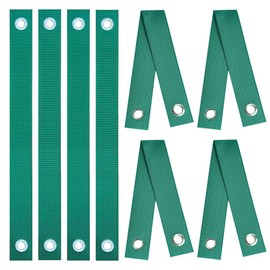 Liaogo 8 Pack Tree Straps for Staking, Premium Quality Tree Support Straps for Newly Planted Trees, Leaning Trees, and Storm Protection (Green)