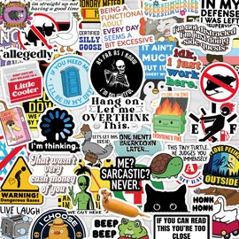 200 PCS Funny Stickers, Hilarious Quote Stickers for Adults Water Bottles Laptop Cars Desk Wall, Hilarious Work Office, Blue Collar Decals for Hard hat, Scrapbooking Decorations
