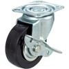 TRUSCO(トラスコ) 棚部材 ハードゴムキャスター自在ストッパー付Φ75 TYSG-75RHS
