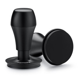 Normcore 58mm Espresso Coffee Tamper V4 - Spring Loaded Tamper With Titanium PVD Coating Flat Base -15lb / 25lb / 30lbs Replacement Springs