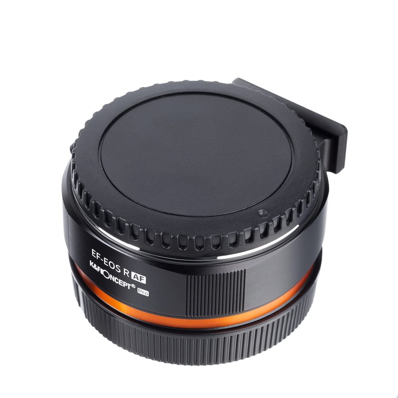 K&F Concept Electronic Mount Adapter, EF-EOS R, AF Function, Autofocus,