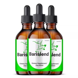 Barislend Drops Liquid Supplement, Max Strength, Barislend Supplement (3 pack)