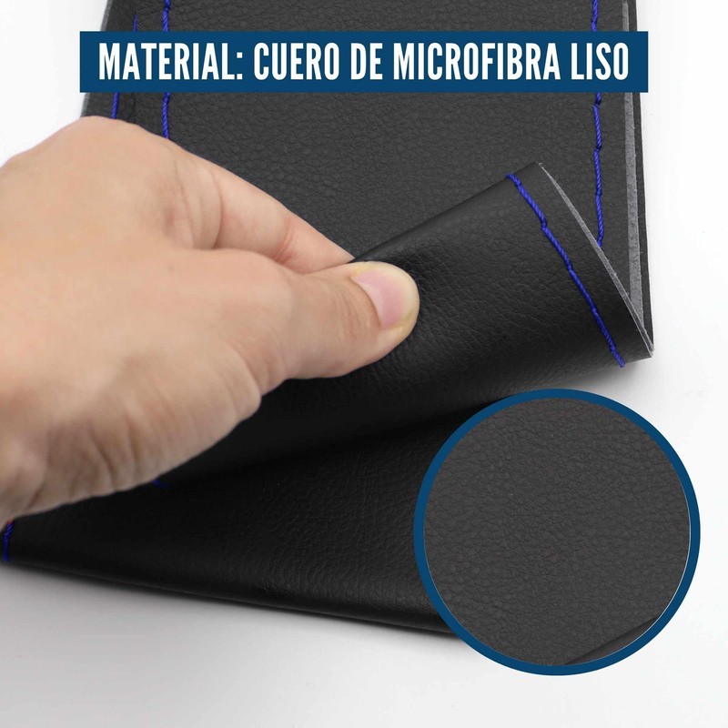 AUTOZOCO Steering Wheel Cover with Needles and Thread, Steering Wheel