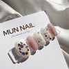 MunNail Pink Christmas - Long Point / MunNail 핑크크리스마스 -
